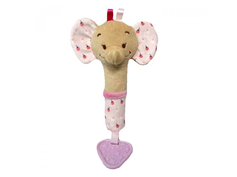 Tullo Spielzeug Mit Sound - Pinkes Elefant 17 Cm