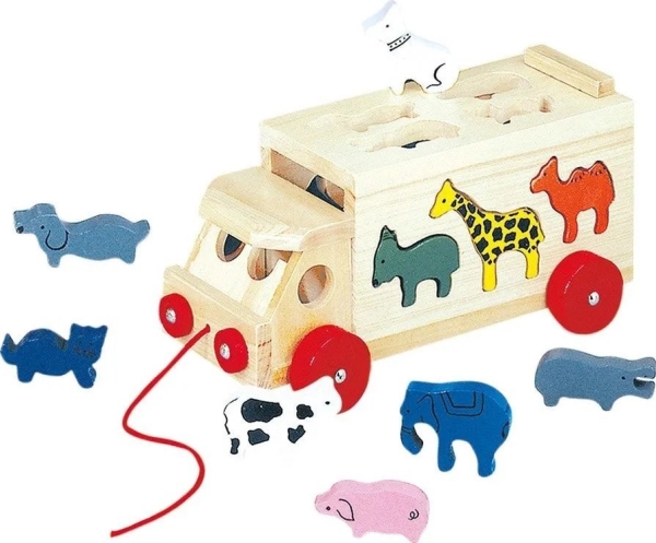 BINO Medinis sunkvežimis - formelių rūšiuoklė