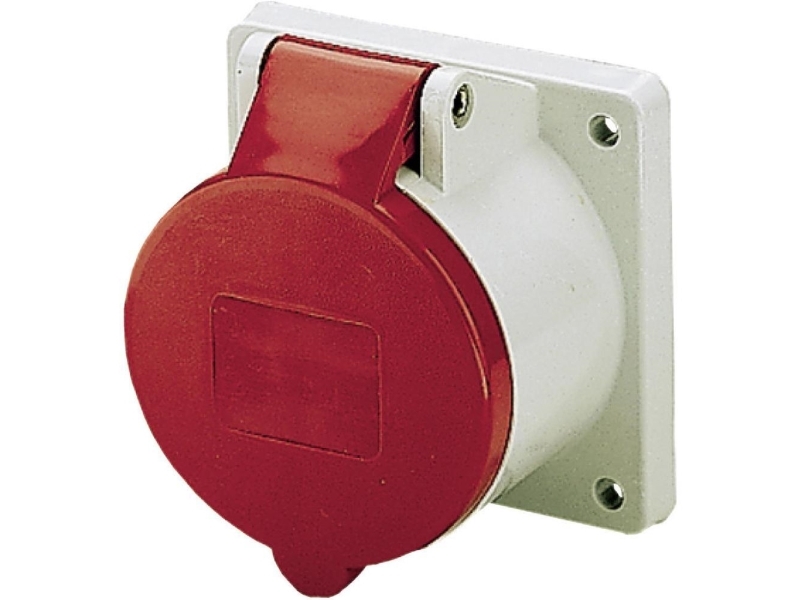 Overflademonteret Stikkontakt Ta 32A,5P,6H,400V,Ip44 1276 - Overflademonteret Stikkontakt Ta - 32A5p 6H400v (1276)