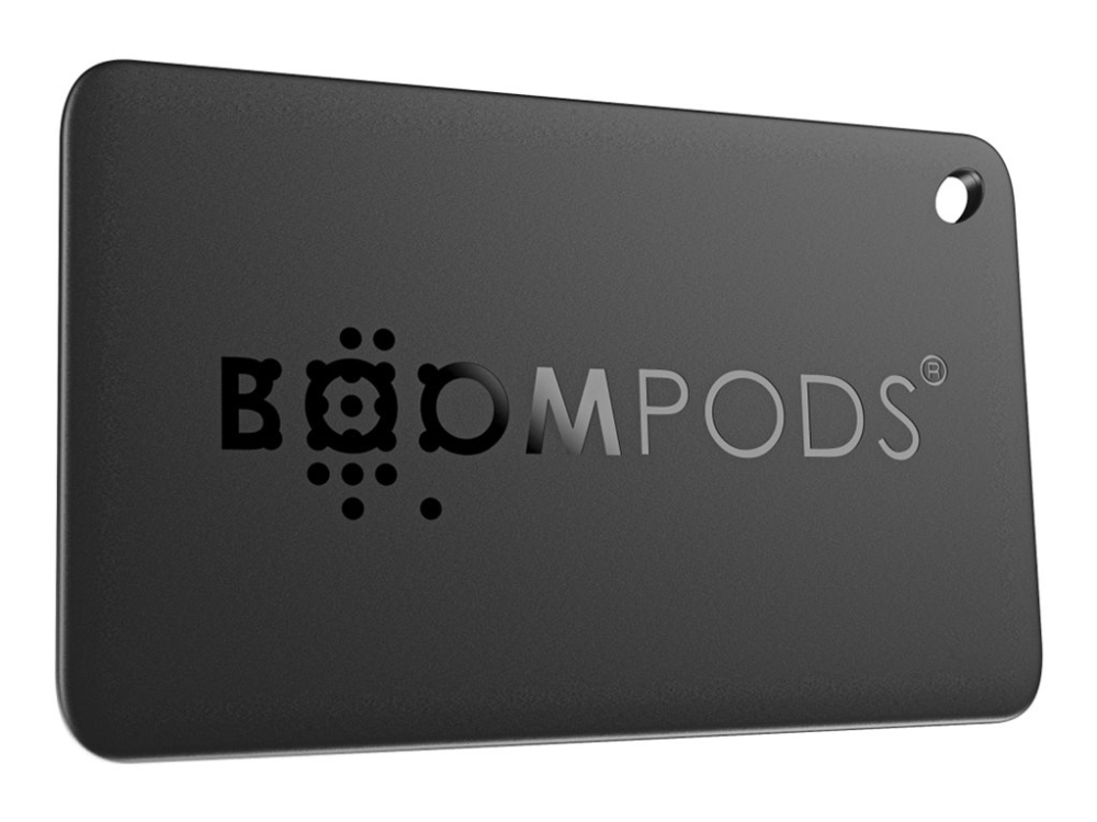 Boompods Boomcard schwarz (Apple Find My, Google Find Hub), Tracker, Schwarz - Image 3