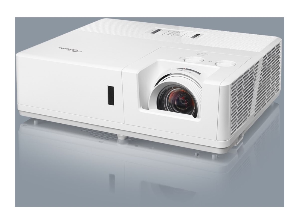 Optoma ZU607T - DLP-projektor - laser - 3D - 6500 lumen - WUXGA (1920 x 1200) - 16:10 - LAN - hvid