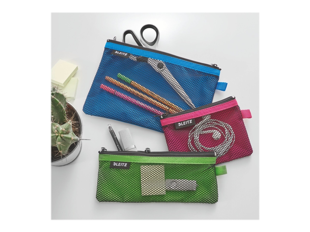 Leitz WOW Travel Medium - Etui for personal belongings / medicine / pen / cable - nylon - grøn