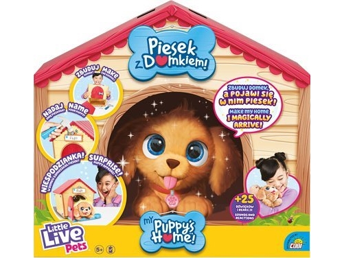 Cobi Interactive Little Live Pets Maskottchen Hund Mit Haus