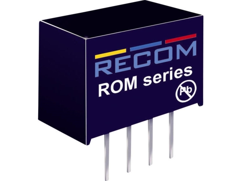 Recom International ROM-1212S 1W DC/DC Converter ROM-1212S 12 V voltage12 V 83 mA | DC - DC | GameStuff