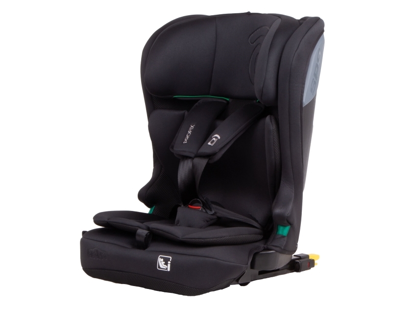 Asalvo Bilbarnstol I Size 76 - 150 cm, Profix/Sort | N - A | GameStuff