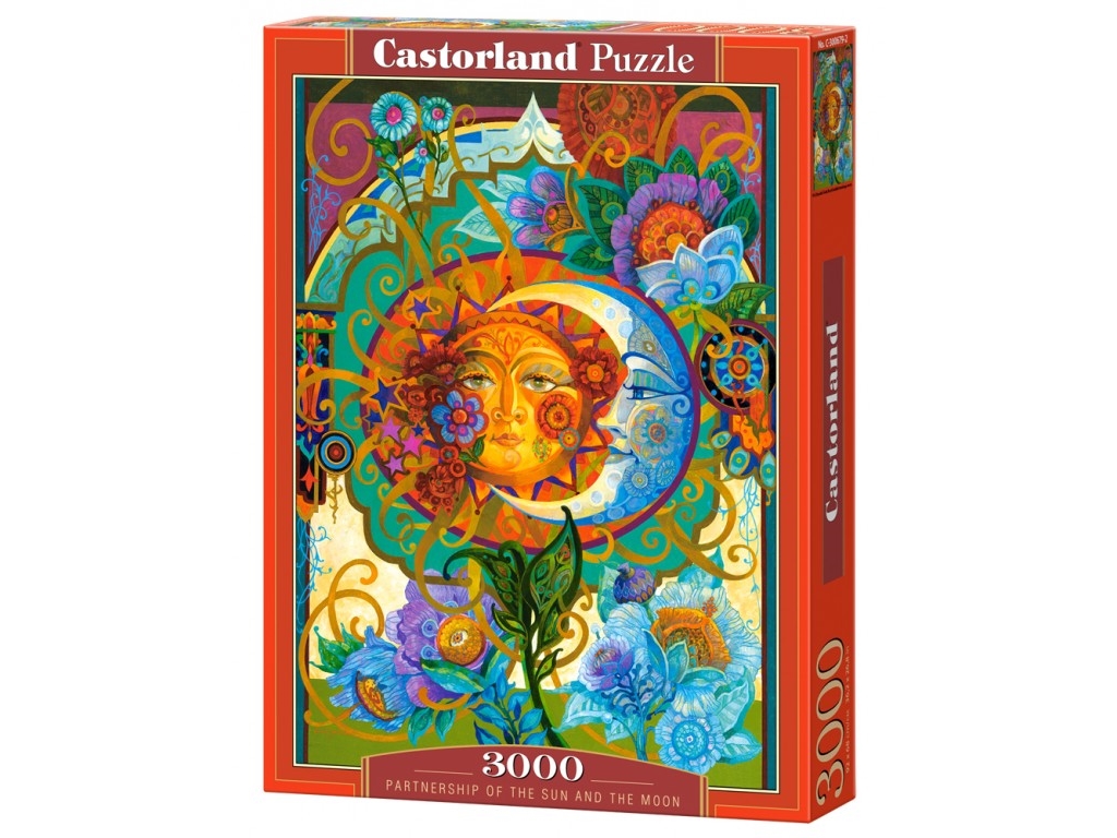 Castorland Puzzle Sonne-Mond Partnerschaft 3000 Det.