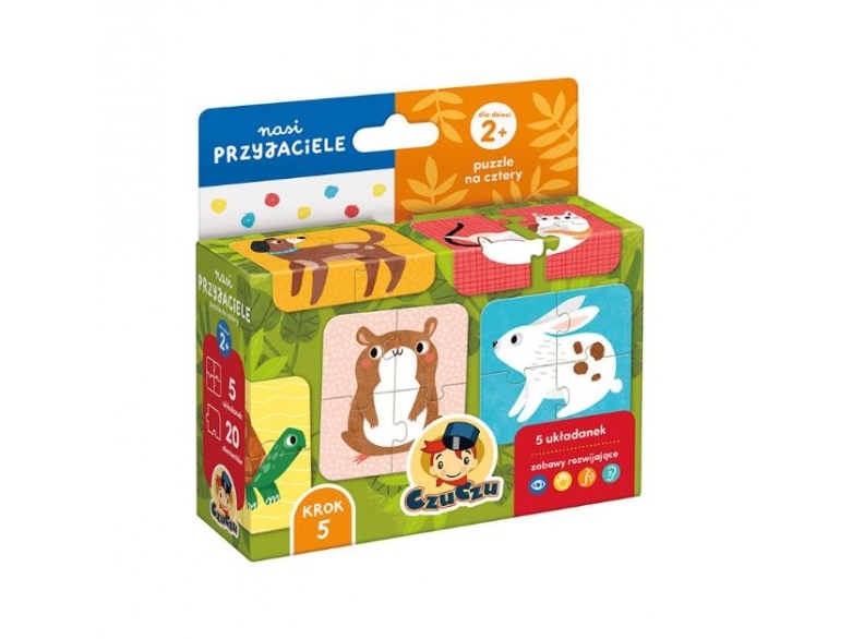 Nici Czuczu Unsere Freunde Puzzle Für Vier