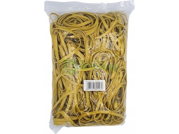 Bingo Receptive Erasers 130x1.5x6 dia.80 BINGO 1kg gul 60% RB1301560YEL