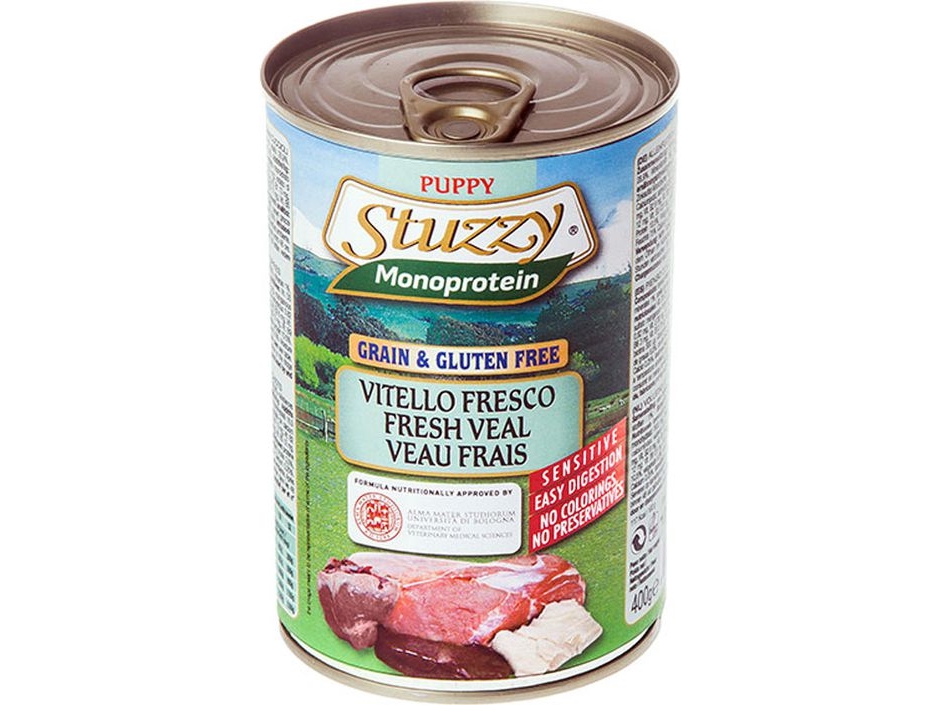 Stuzzy Stuzzy Dog Monoprotein Herbaline For Puppies Cup 400G