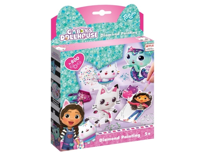 Gabby's Dollhouse Diamantgemälde