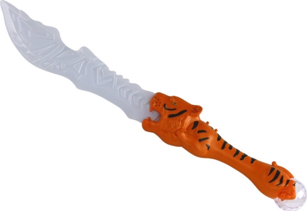 Leantoys Lys-Sværd Tiger Orange