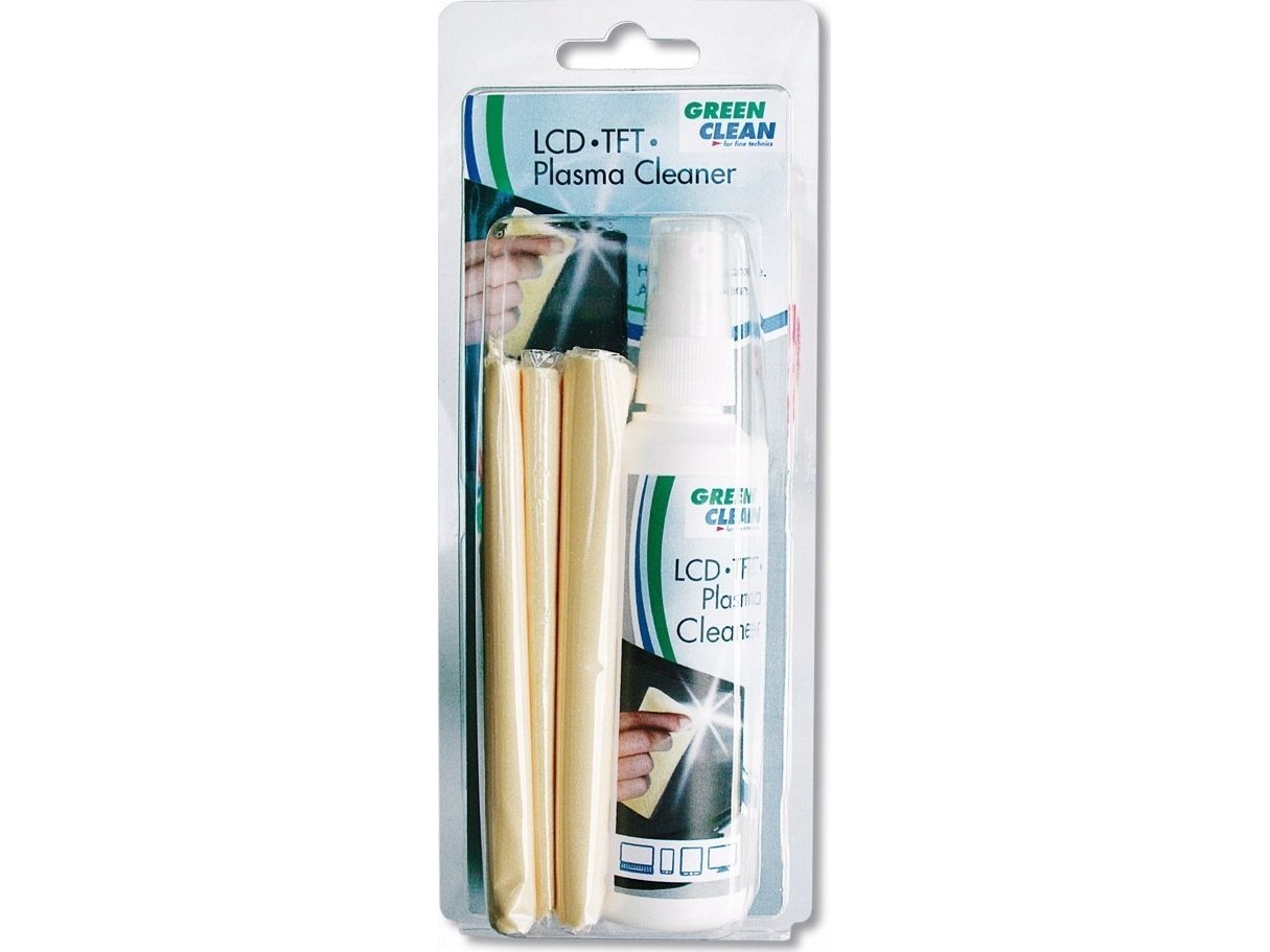 Green Clean Lcd/Tft/Plasma Cleaning Kit, Lcd/Tft/Plasma, 125 Ml, 140 Mm, 235 Mm, 45 Mm, 217 G