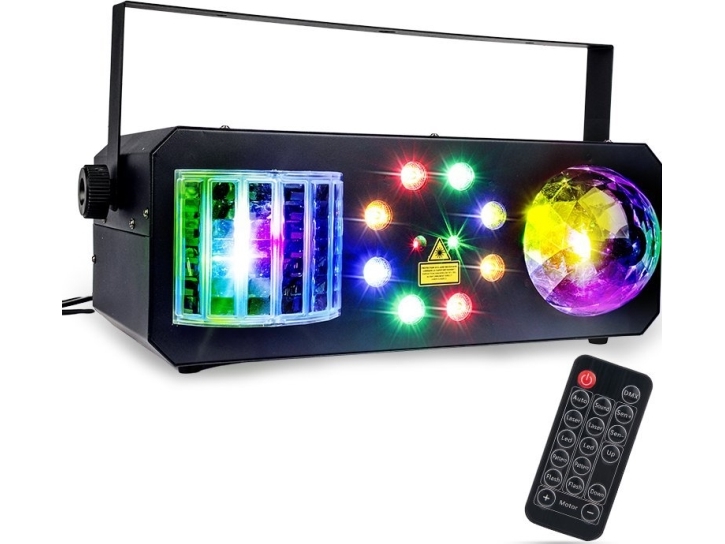 Light4me Party Iv V2 Multi-Effect Led Derby-Ball