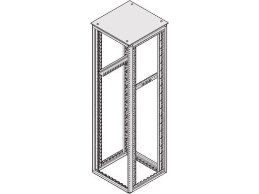 Nvent Schroff 23130102 19" Netzwerkschrank-Schienen 1 U Variable Befestigungsschienen Geeignet Für Schranktiefe: 800 Mm Mehrfarbig