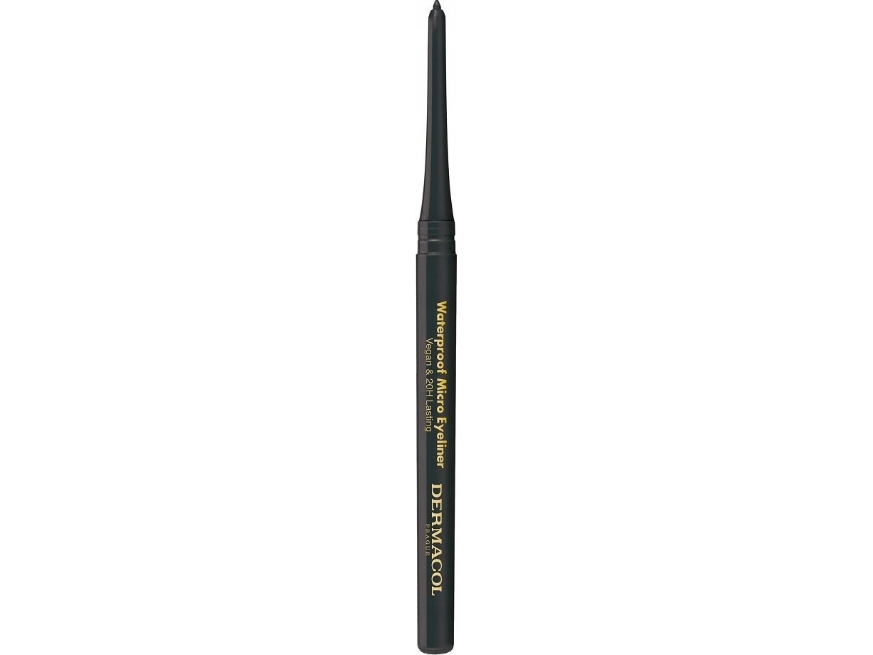 Alkotest Dermacol_Waterproof Mikro Wasserfester Eyeliner 01 0,3G
