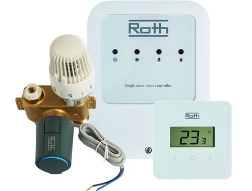 Roth Rtl-Ventil Mit Funk-Raumthermostat Sl