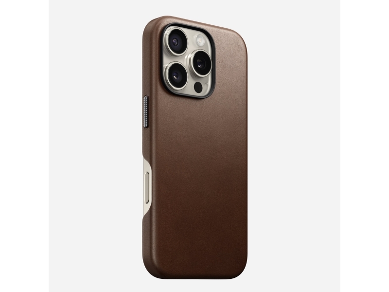Nomad Nm01392385, Cover, Apple, Iphone 16 Pro, 16 Cm (6.3"), Braun