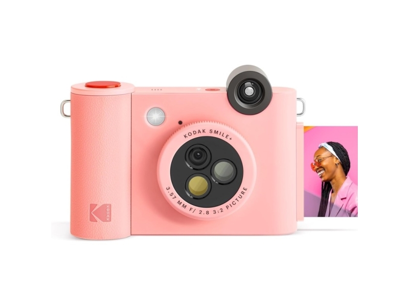 Kodak Smile+, 50,8 x 76,2 mm, Rosa, Filter, MicroSD (TransFlash), 5 MP, Automatisk | Foto och video - Analog kamera - Instantkamera | GameStuff
