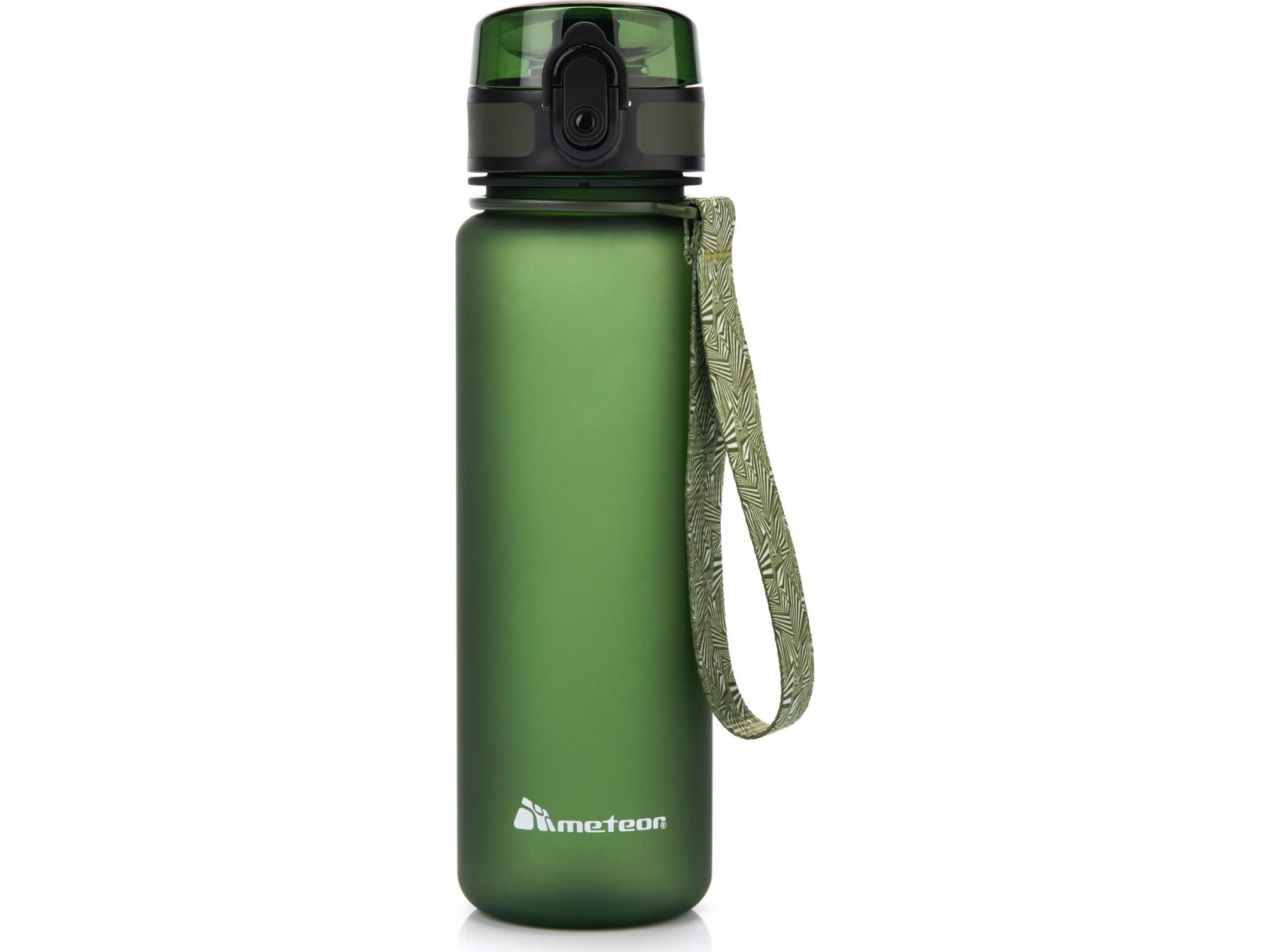 Meteor Sportsdrikkeflaske 500 Ml Mørkegrøn