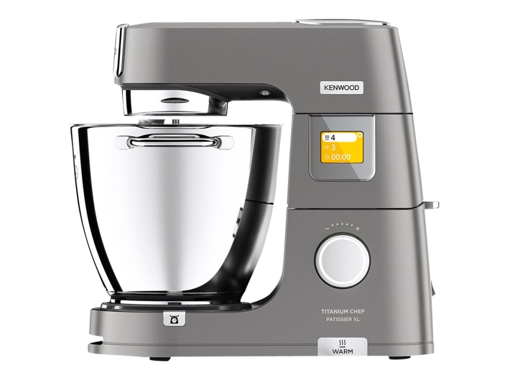 Kenwood KWL90.244SI, 7 L, Grå, Rostfritt stål, Mixer, Rostfritt stål, 1400 W, 395 mm | Köksapparater - Köksmaskiner - Rörmaskiner | GameStuff