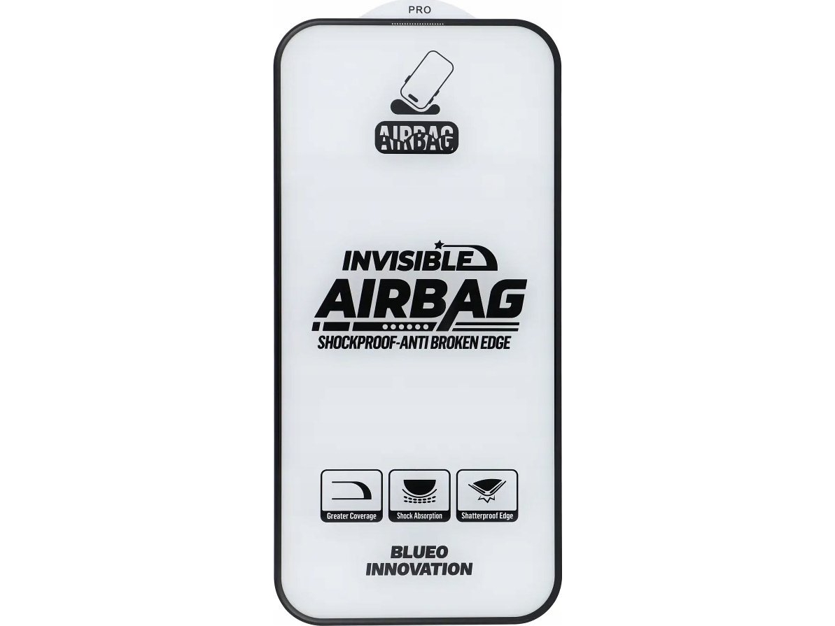Blueo Hærdet Glas 5D Mr. Monkey Glass Til Apple Iphone 16 Sort (Anti-Splint)