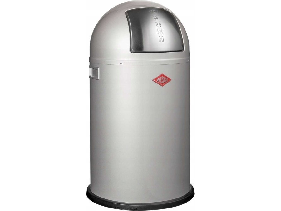 Wesco Mülleimer Kickboy Weiß 40 L