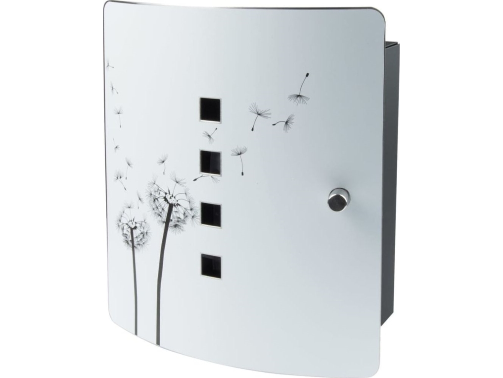 Burg Wächter 18610 US-BOX 891 S Postkasse Stålplade Sort