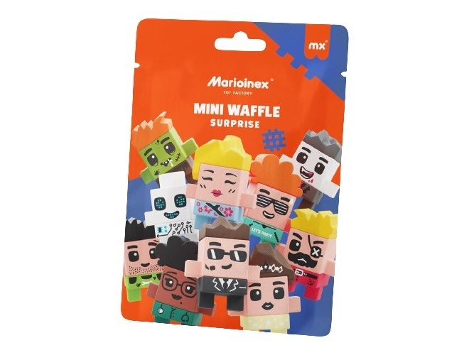 Marioinex Bauklötze Mini Waffle - Säckchen