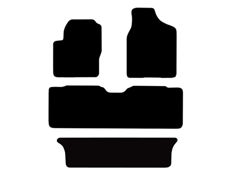 Velour måtter Citroen C4 Picasso 7P 2006-2012