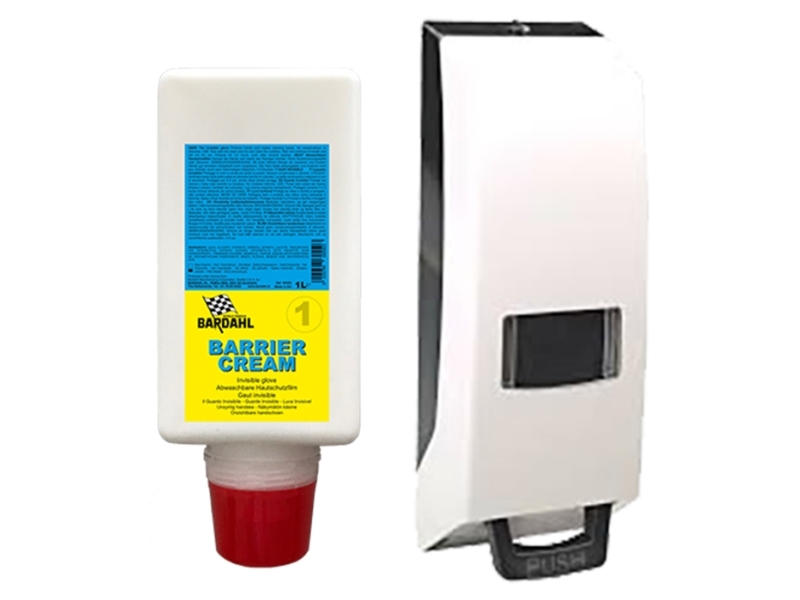 Bardahl Barrier Creme 1L incl. Dispenser | Bilvård & Biltillbehör - Garage utrustning - Handrengöring | GameStuff