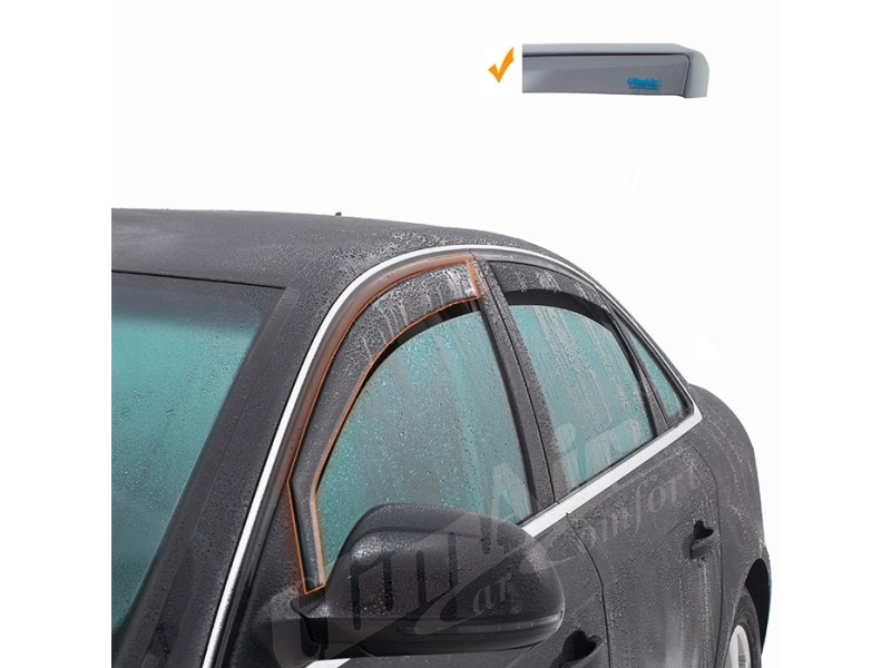 Climair Vindafvisere til Opel Grandland X (A18) 2017-, 2 stk.