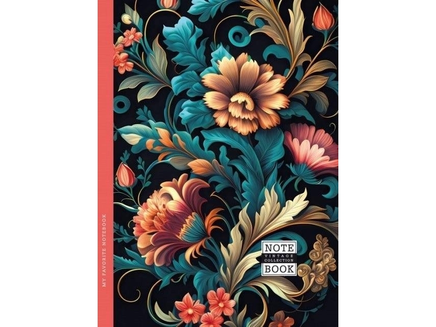Fresh Dekoratives Notizbuch 143X200/64K Gitter Tw Flora Fresh |