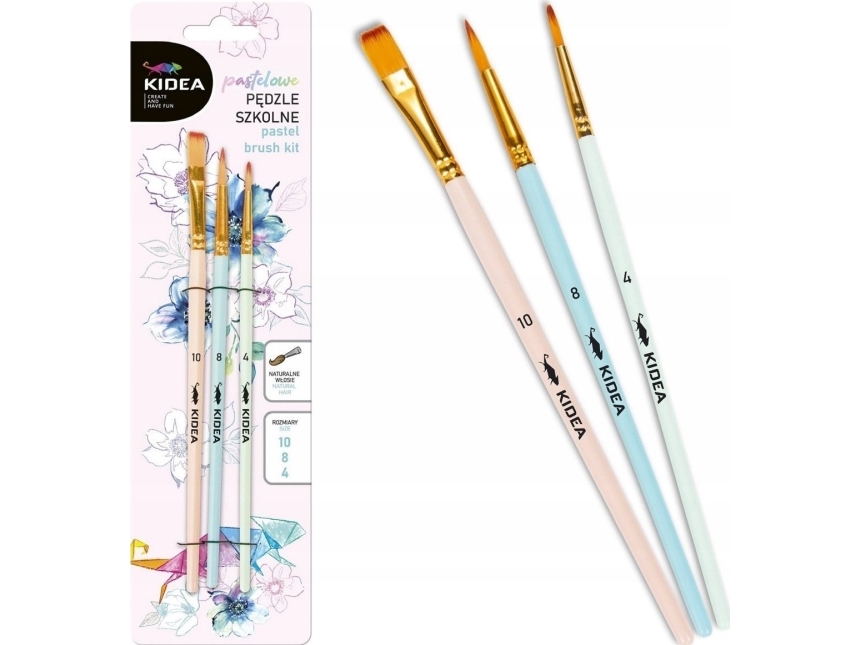 Derform Skole Pastelpensler 3stk Kidea