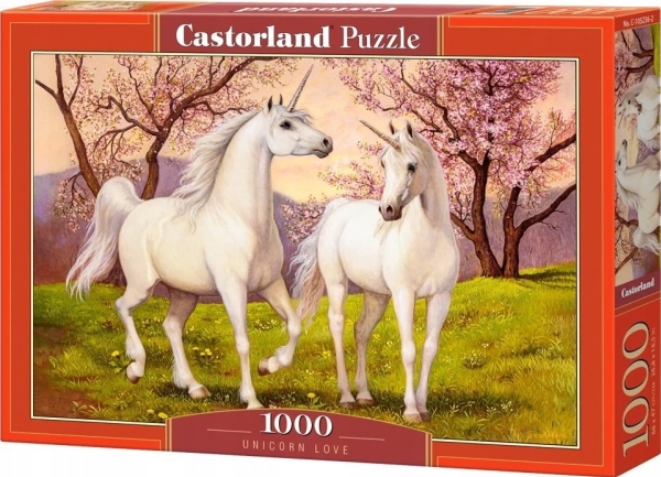 Castor Puzzle 1000 Elemente Verliebte Einhörner