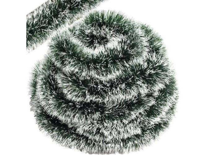 Ruhhy juletræsguirlande - frostet 6m Ruhhy 22310