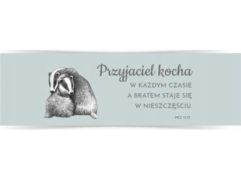 Sharon Stort bogmærke - En ven elsker til alle tider....