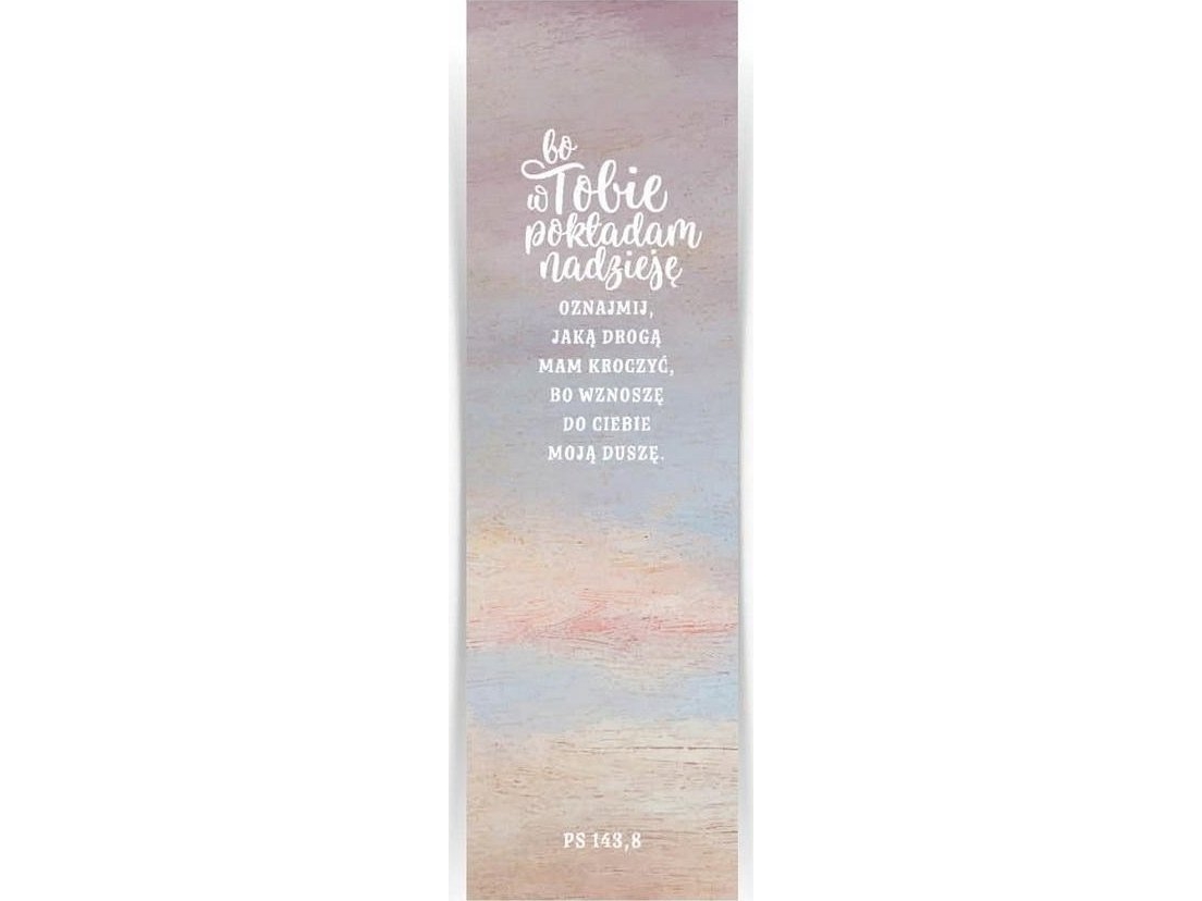 Sharon Stort bogmærke - Fordi jeg sætter min lid til dig