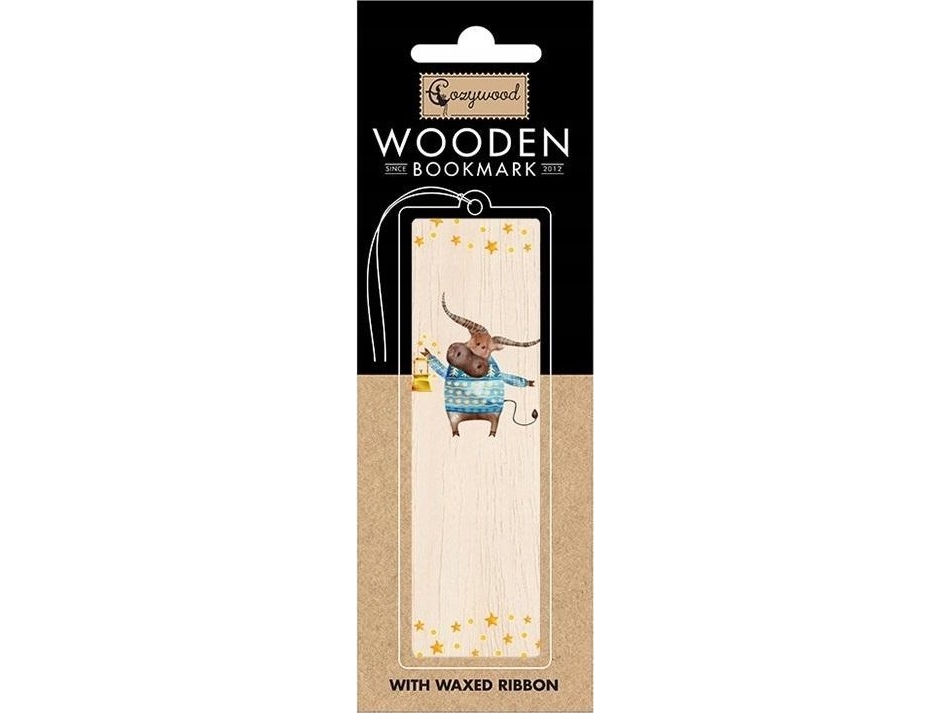 Cozywood bogmærke i træ Tyr (Byk)