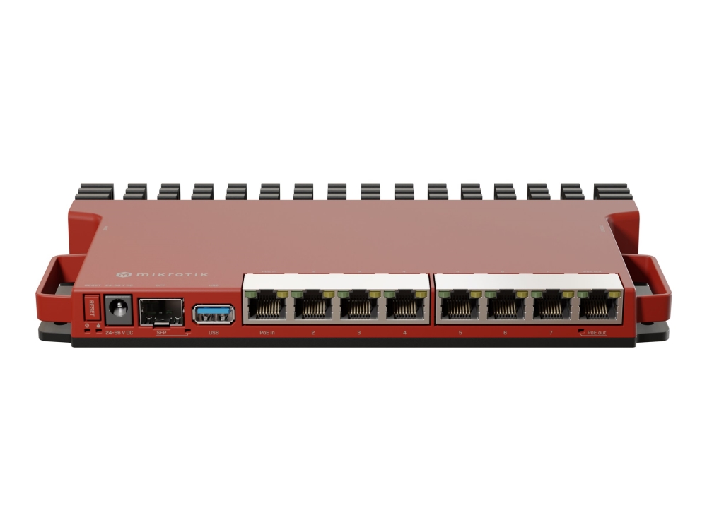 Mikrotik L009uigs-Rm, 2,5 Gigabit Ethernet, Gigabit Ethernet, Rot