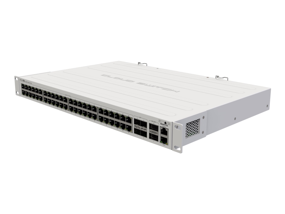 Mikrotik Crs354-48G-4S+2Q+Rm, Managed, L2, Gigabit Ethernet (10/100/1000), Vollduplex, Rack-Einbau