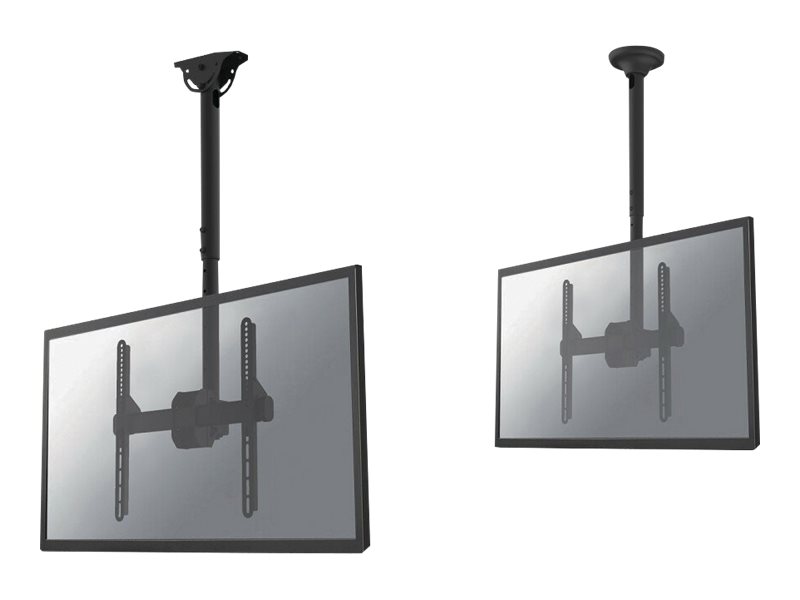 Neomounts Nm-C440black Monitor-/Tv-Deckenhalterung 32-60" - H 56-91 Cm, 200 X 200 Mm, 400 X 400 Mm, -25 - 0°, -180 - 180°, 6°, Schwarz