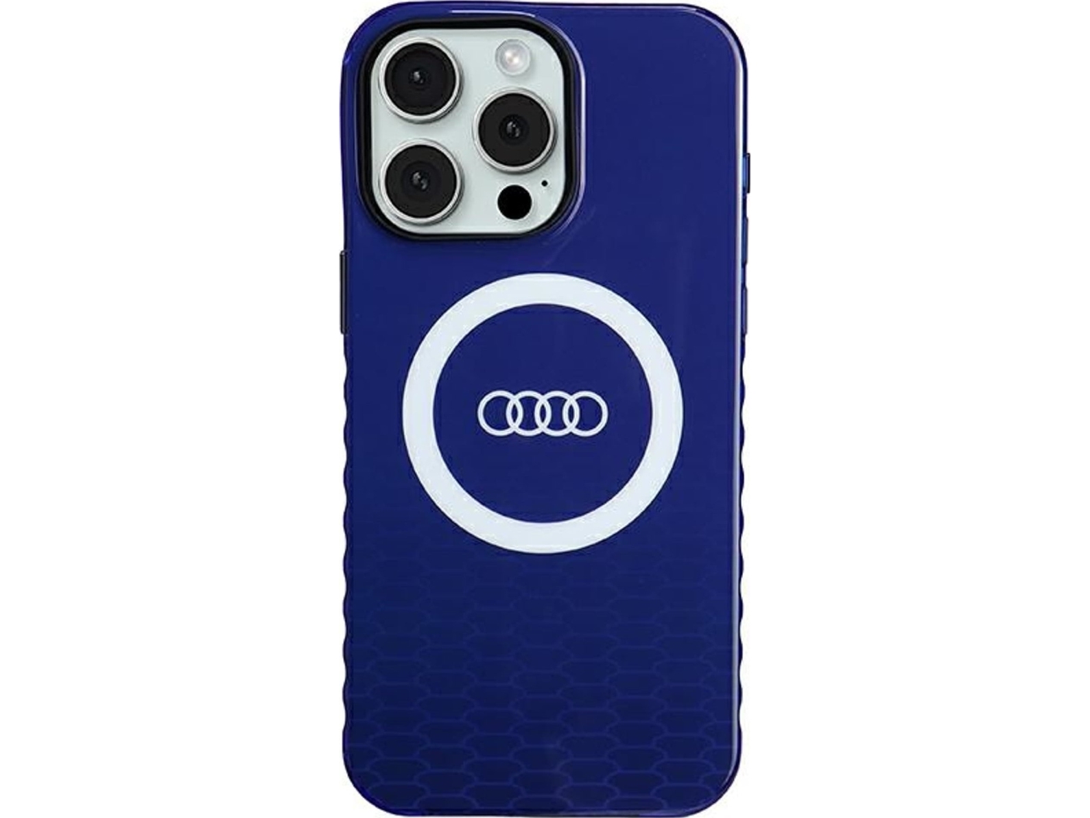 Audi Cap Til Iphone 15 Pro Max 6,7&Quot Blå Iml Big Logo Magsafe-Etui