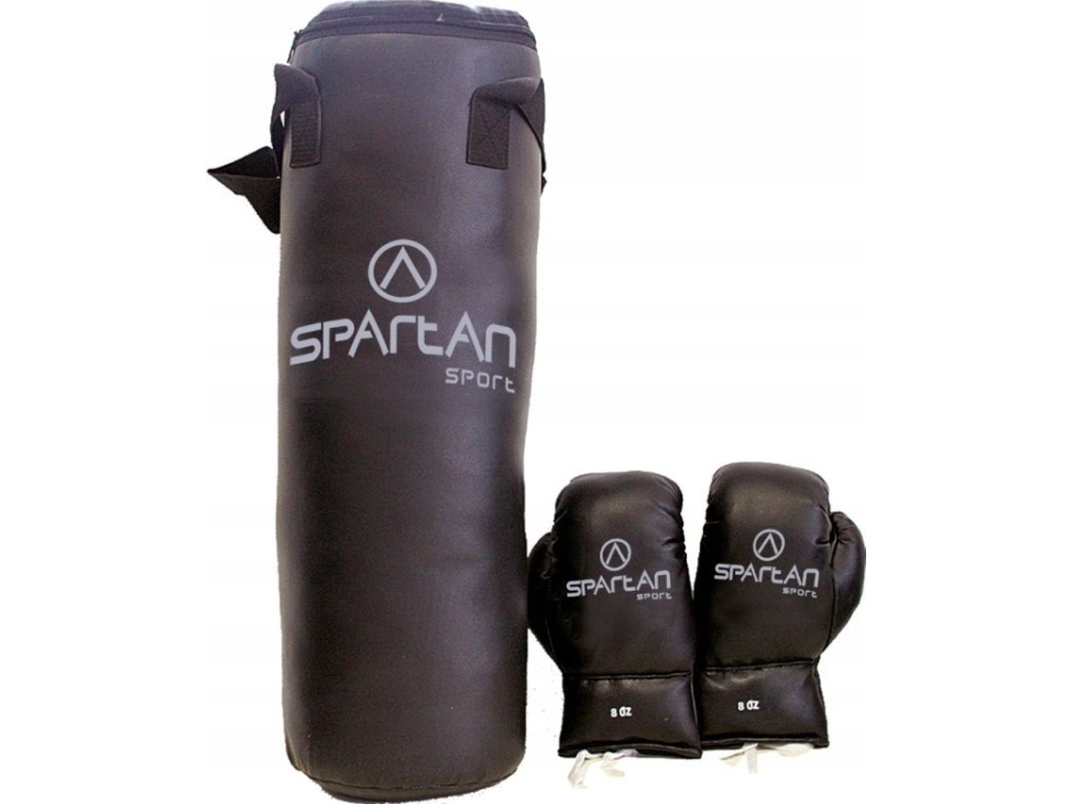 Spartan Boxing Gloves Suspended Training Bag 8 kg