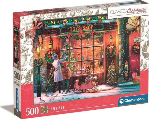 Clementoni Cle Puzzle 500 Old Toy Shop 81496