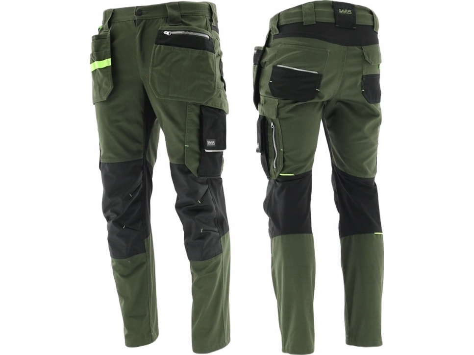 Work Trousers Sara Workwear Comfort, M Size