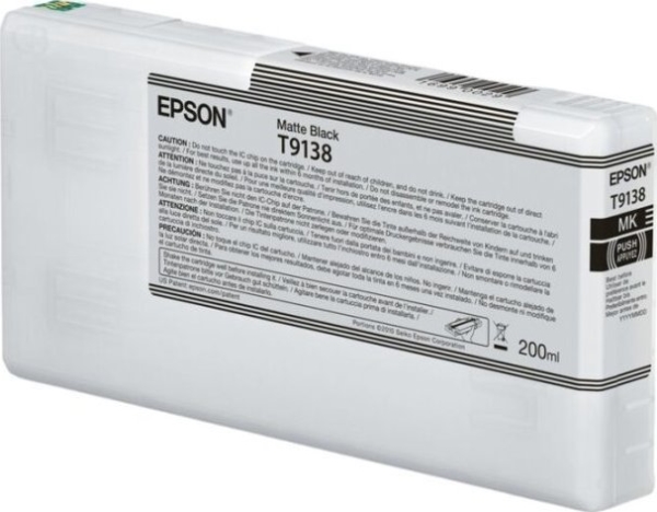 Epson Original Blækpatron Epson T9138 Sort