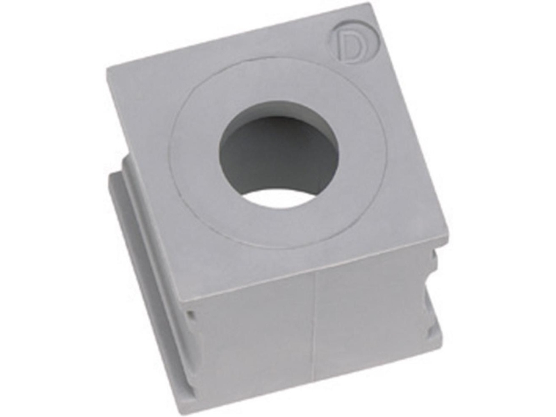 Icotek Ktmb-A Kabelgennemføring Klemme-Durchmesser (Max.) 6,5 Mm Elastomer Grå 1 Stk
