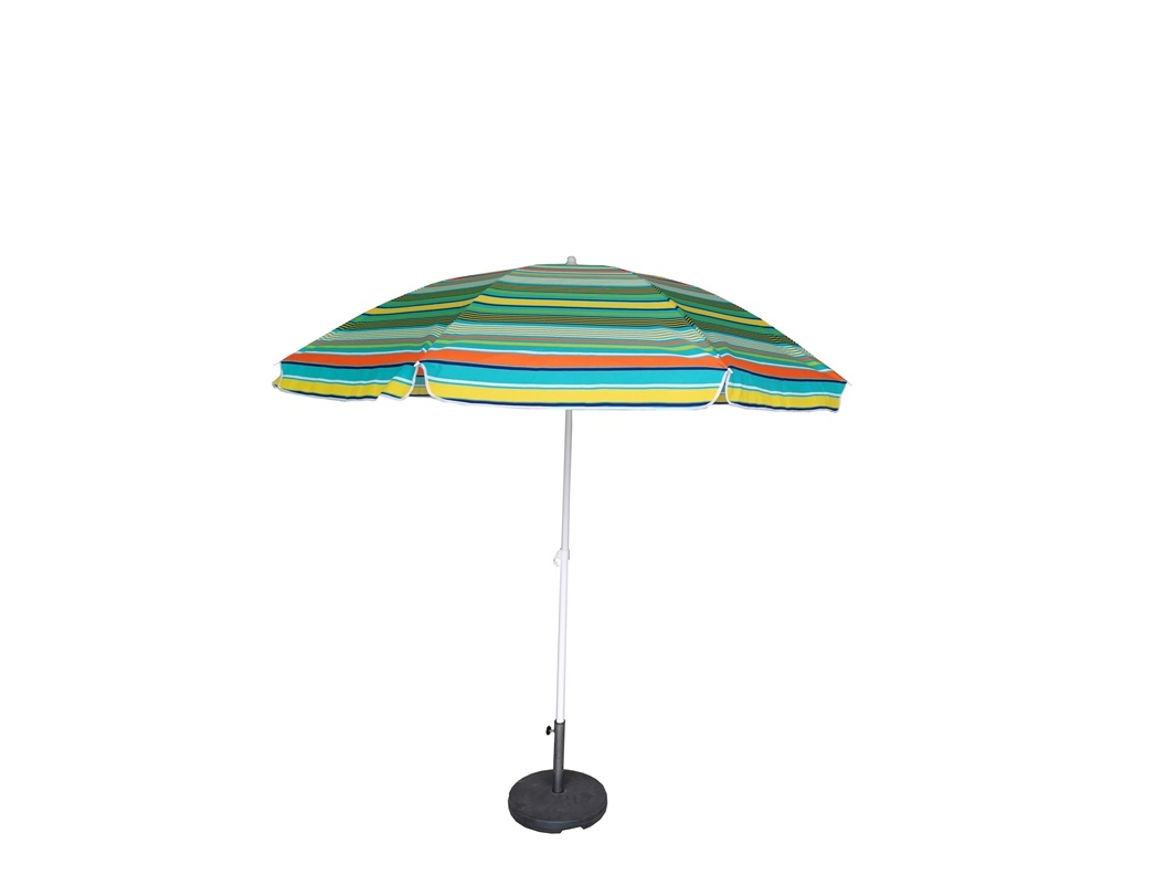 Strandparasol Outliner 240 cm blå