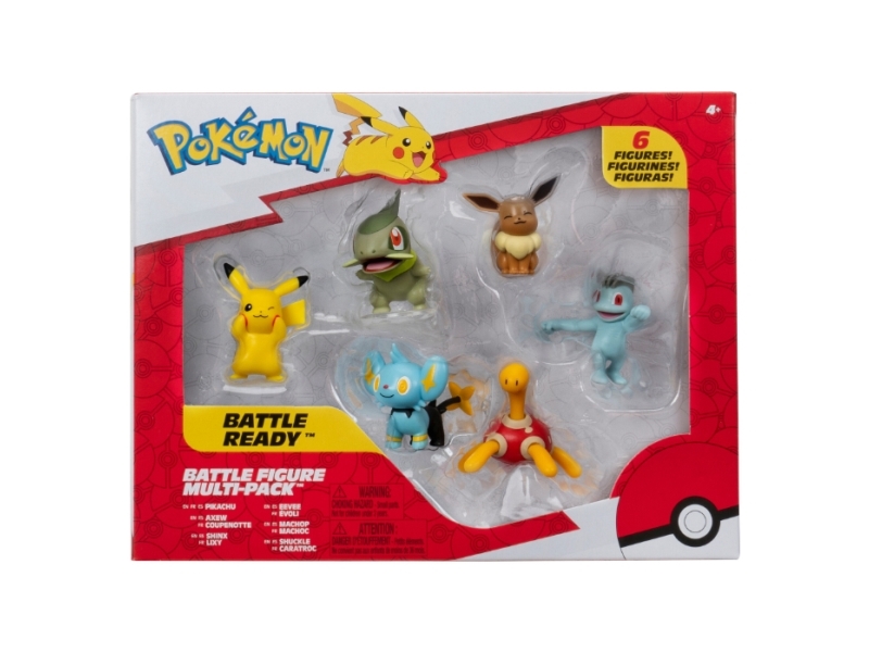 Pokemon - Battle Figure 6 Pk (PKW3614) - GEEKD.dk