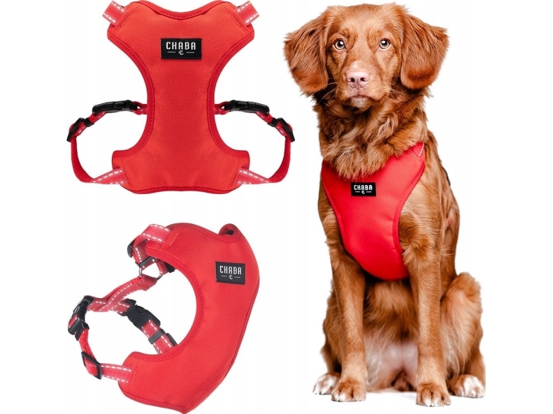 Chaba Chaba Szelki Guard Comfort Classic L Czerwone